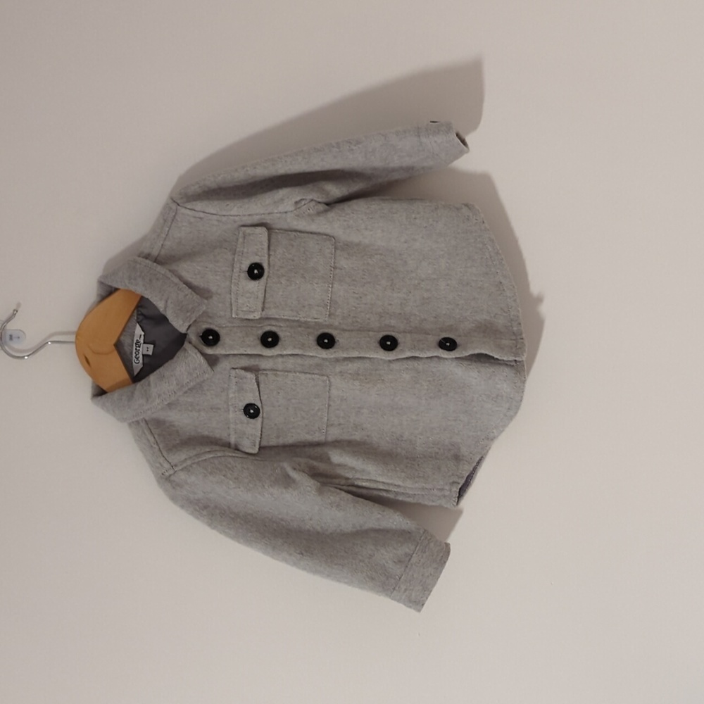 NWOT George grey shacket